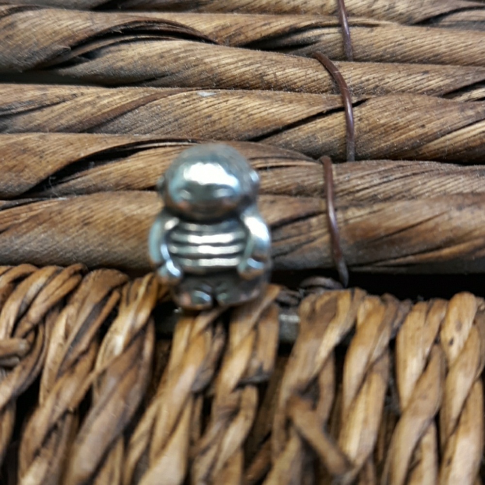 Pandora silver little boy charm